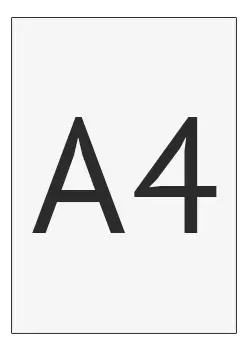 А4 (4+0)