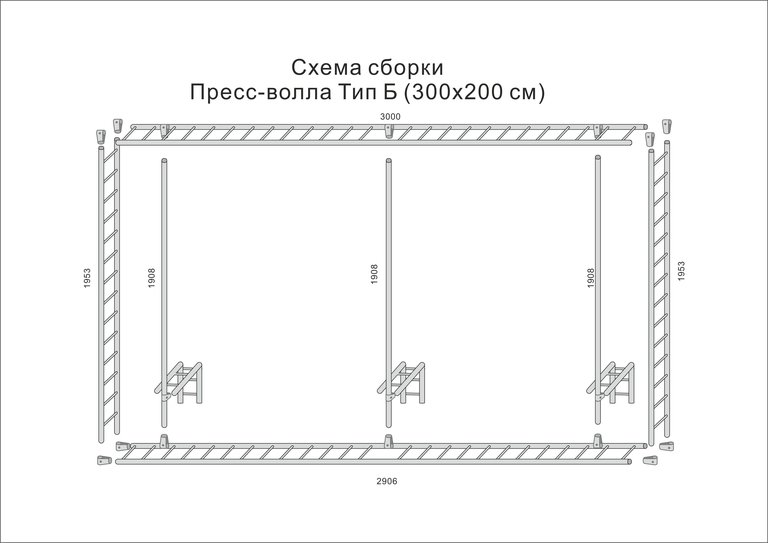 Схема сборки конструкций